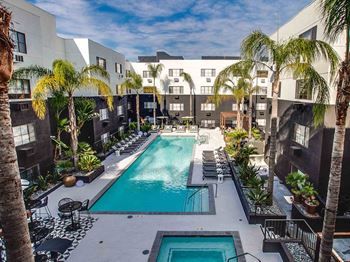 Drone pool view